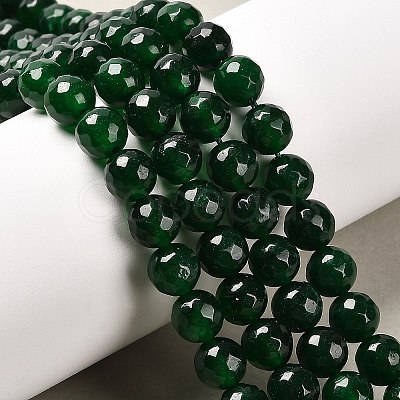 Natural Malaysia Jade Bead Strands G-A147-8mm-A07-1