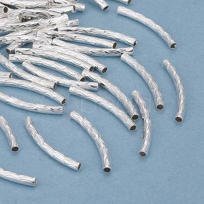Brass Tube Beads KK-Y003-81B-S-1