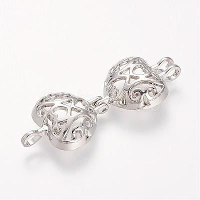 Alloy Locket Pendants PALLOY-S094-43P-1