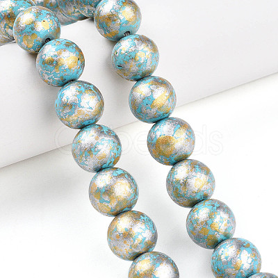 Synthetic Turquoise Beads Strands TURQ-T004-08A-08-1