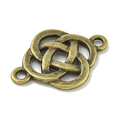 Tibetan Style Alloy Connector Charms TIBE-I026-6023AB-1