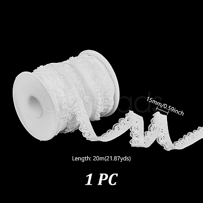 20M Nylon Elastic Lace Ribbon OCOR-GA0002-89-1