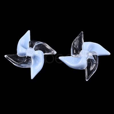 Opaque Acrylic Beads SACR-P030-C02-03-1