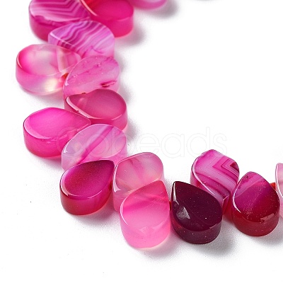 Natural Agate Beads Strands G-G021-04A-07-1