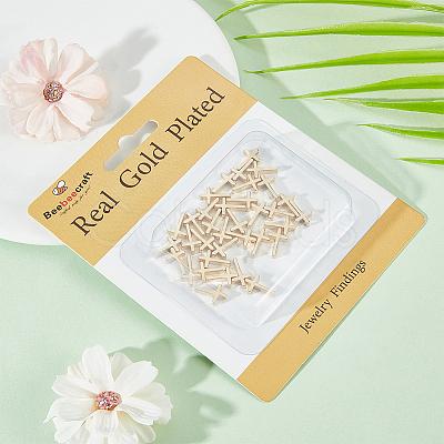 40Pcs Brass Charms KK-BBC0010-64-1