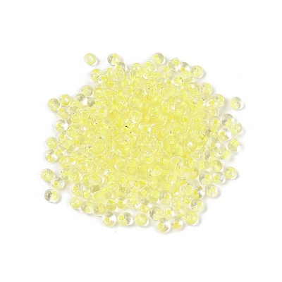 8/0 Inside Colours Transparent Glass Seed Beads X1-SEED-T007-06C-1