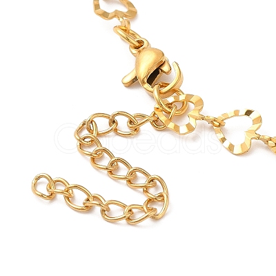 304 Stainless Steel Chain Bracelet for Women BJEW-I313-07-1