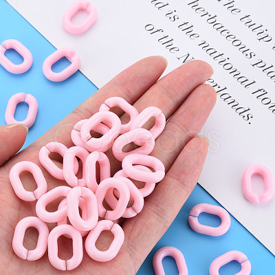 Opaque Acrylic Linking Rings MACR-S373-19B-A07-1