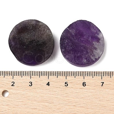 Natural Amethyst Cabochons G-K338-39E-01-1