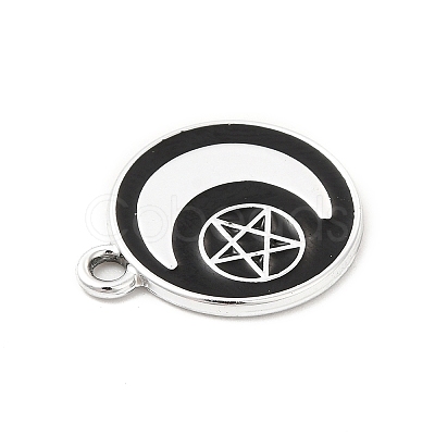 Alloy Enamel Pendants ENAM-I053-D07-1