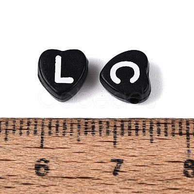 Opaque Acrylic Enamel Beads SACR-Q001-16B-A01-1