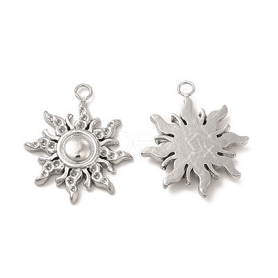 Non-Tarnish 304 Stainless Steel Pendants STAS-A070-14P-1
