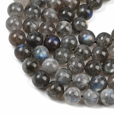 Natural Labradorite Beads Strands G-Z133-A01-10mm-02-1
