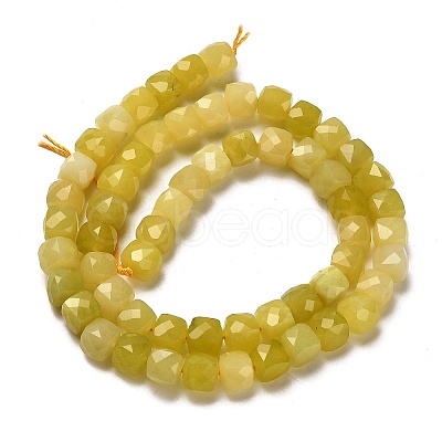 Natural Lemon Jade Beads Strands G-H078-C15-01-1