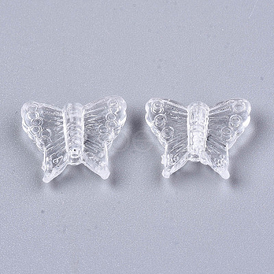 Transparent Acrylic Beads LS-MACR-T036-10-1
