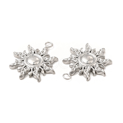 Non-Tarnish 304 Stainless Steel Pendants STAS-A070-14P-1