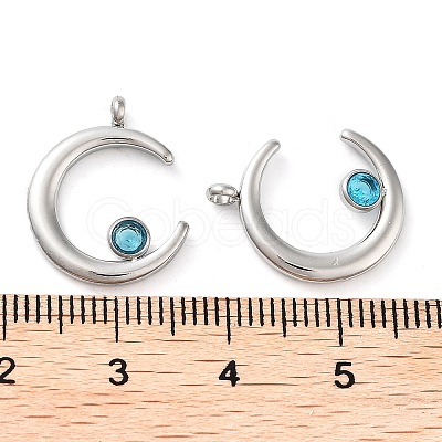 304 Stainless Steel Pendants STAS-L022-380G-01-1