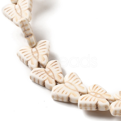 Synthetic Turquoise Dyed Beads Strands X-G-E594-15-1
