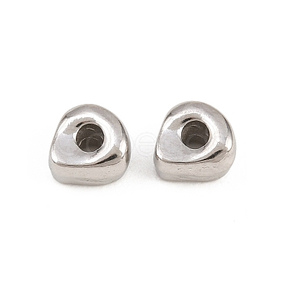 Irregular 304 Stainless Steel Beads STAS-D394-03C-P-1