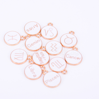 Alloy Enamel Pendants ENAM-WH0047-50G-A-1