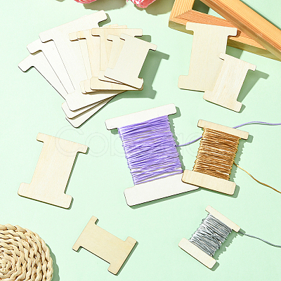 60Pcs 3 Styles Unfinished Wood Cutouts for Craft Supplies DIY-SC0031-11A-1