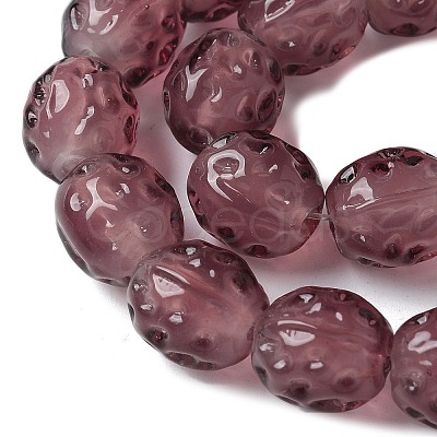 Handmade Lampwork Beads Strands LAMP-Z011-01D-1