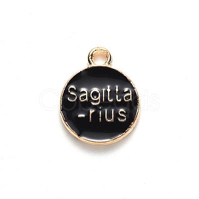 Alloy Enamel Pendants LS-ENAM-S124-01B-08F-1