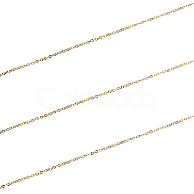 Brass Coated Iron Cable Chains CH-CJ0001-02G-1