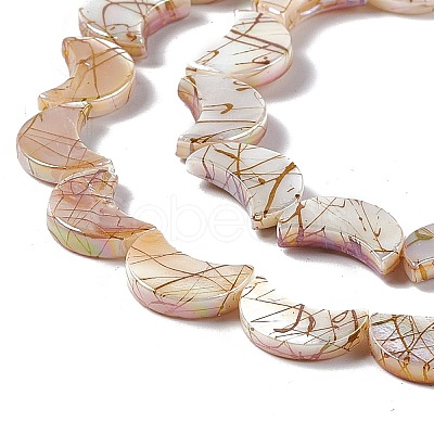 Drawbench Style Natural Freshwater Shell Beads Strands X-SHEL-F003-05-1
