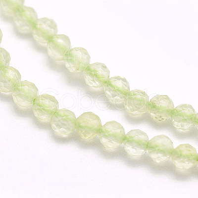 Natural Prehnite Beads Strands G-F509-30-3mm-1