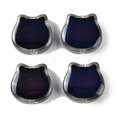 Two Tone Glass Mood Beads GLAA-Z007-12A-1