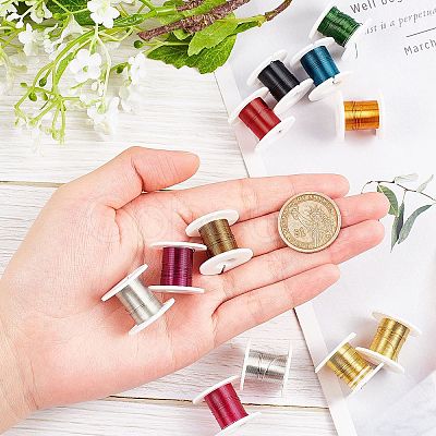 Round Copper Jewelry Wire CWIR-R002-0.3mm-1