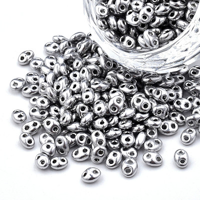 Colours Luster Czech Glass Seed Beads SEED-N004-005-E01-1