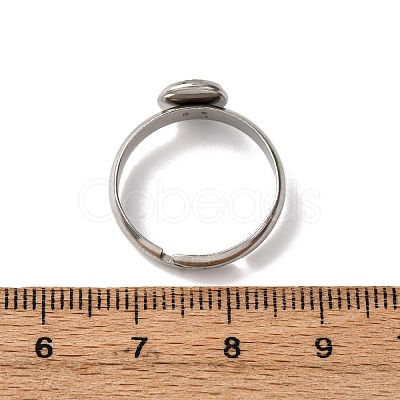 304 Stainless Steel Adjustable Ring Components STAS-B098-03A-P-1