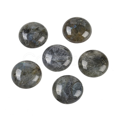 Natural Labradorite Cabochons G-H1596-FR-25mm-05-1