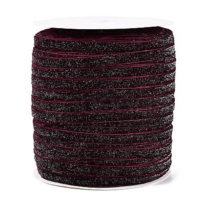 Glitter Sparkle Single Face Velvet Ribbon SRIB-Q023-01A-11-1