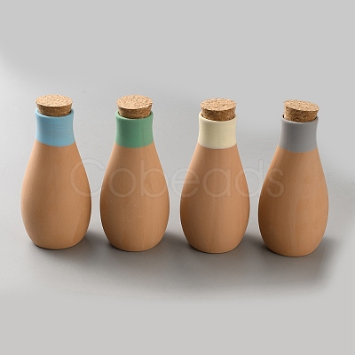 4Pcs Terracotta Watering Spikes for Indoor and Outdoor Plants AJEW-WH0596-386-1