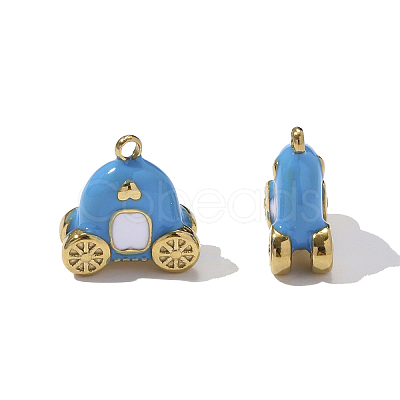 304 Stainless Steel Enamel Pendants STAS-OY001-54G-1