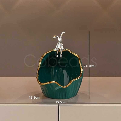 Ceramic Rabbit Key Storage Ornaments PW-WG57347-02-1