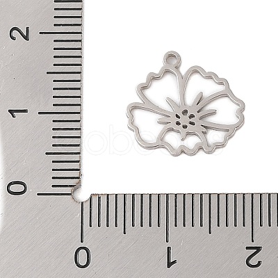Non-Tarnish 304 Stainless Steel Pendants STAS-S139-06P-11-1