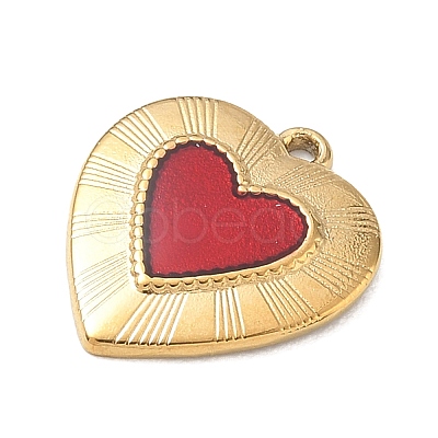 304 Stainless Steel Enamel Pendants SA-CBA4CA5-04G-1