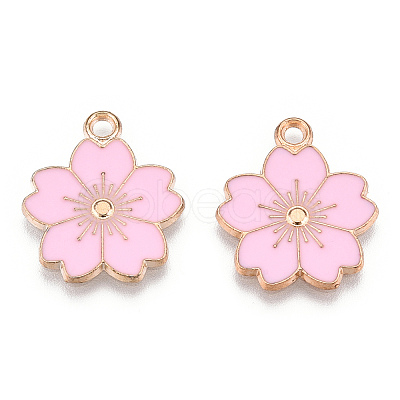 Alloy Enamel Pendants ENAM-S121-115B-1