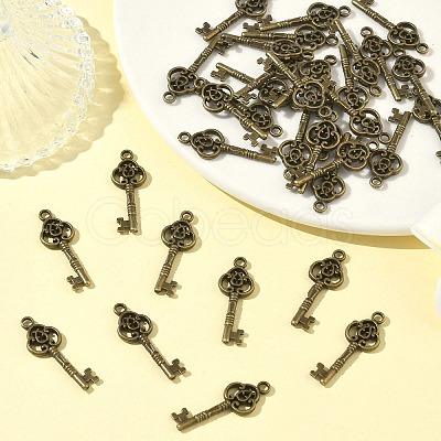 Tibetan Style Alloy Pendants X-PALLOY-N0118-146-1