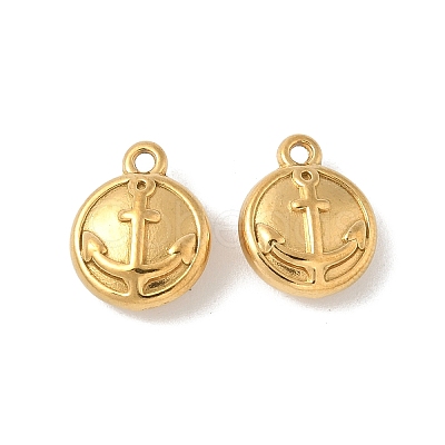 304 Stainless Steel Charms STAS-F320-07G-1