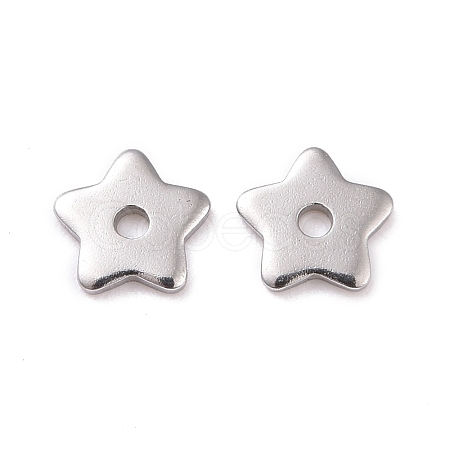 Non-Tarnish 304 Stainless Steel Beads STAS-D185-02P-01-1