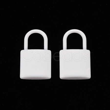 Spray Painted Alloy Pendants PALLOY-Q433-031J-RS-1