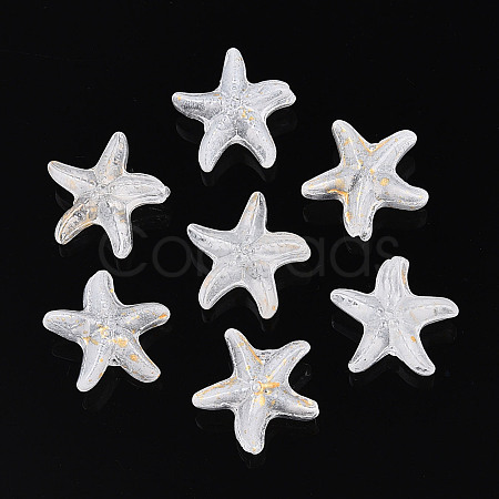 Frosted Glass Beads FGLA-T005-01L-1