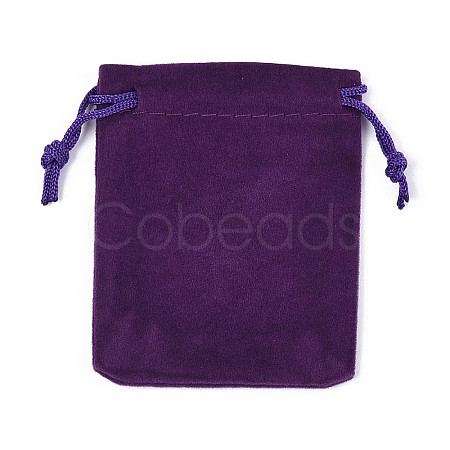 Rectangle Velvet Pouches X-TP-R002-7x9-08-1