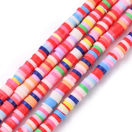 Handmade Polymer Clay Beads CLAY-R067-3.0mm-M1-1