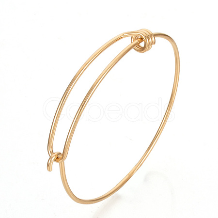 Adjustable 304 Stainless Steel Expandable Bangle Making STAS-S079-03B-1